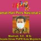 Kepala Dinas PUPR Kota Mojokerto Mengucapkan Selamat Hari Pers 2023