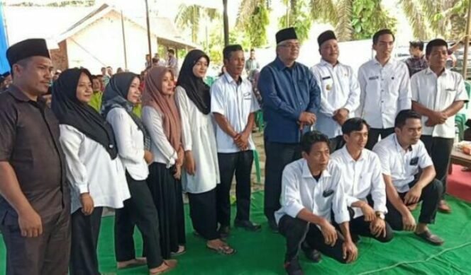
					Agustian Mahir tampung aspirasi masyarakat Lubuk Raman kecamatan Maro Sebo
