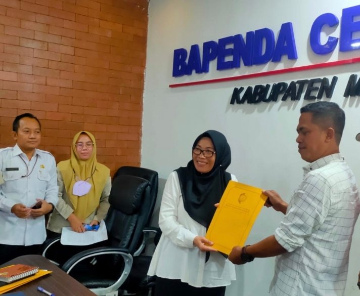 Puluhan Anggota Barracuda Gruduk Bapenda Bahas Polemik Galian C Mojokerto, Inilah Hasilnya