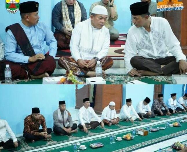 PJ BUPATI MUARO JAMBI DAMPINGI GUBERNUR JAMBI SAFARI RAMADHAN