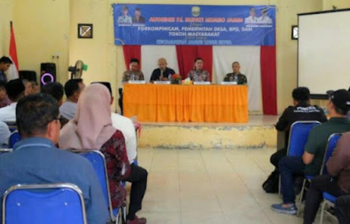 PJ Bupati muaro jambi tampung Aspirasi masyarakat Jaluko