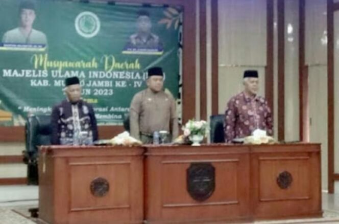 
					Sekda Muaro Jambi hadiri musyawarah majelis ulama indonesia