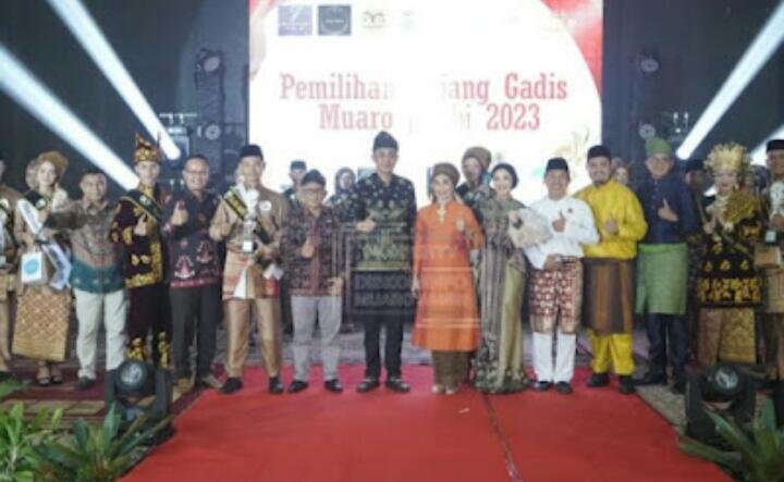 PJ Bupati Muaro Jambi mengadiri pemilihan buajang gadis muaro jambi Tahun 2023
