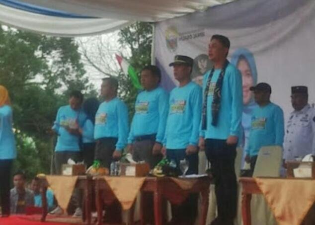 PJ BUPATI RESMIKAN POSYANDU DI KABUPATEN MUARO JAMBI