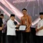 PJ BUPATI BACHYUNI TERIMA PENGHARGAAN DARI GUBERNUR JAMBI DIMUSRENBANG RKPD PROVINSI JAMBI