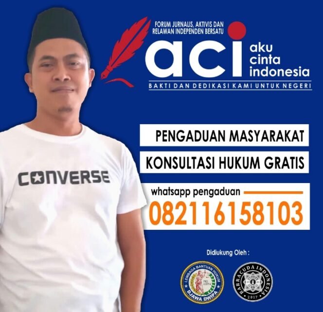 
					Ada Ketidak Adilan, Kedzaliman & Penyimpangan, Hubungi Aku Cinta Indonesia (ACI)