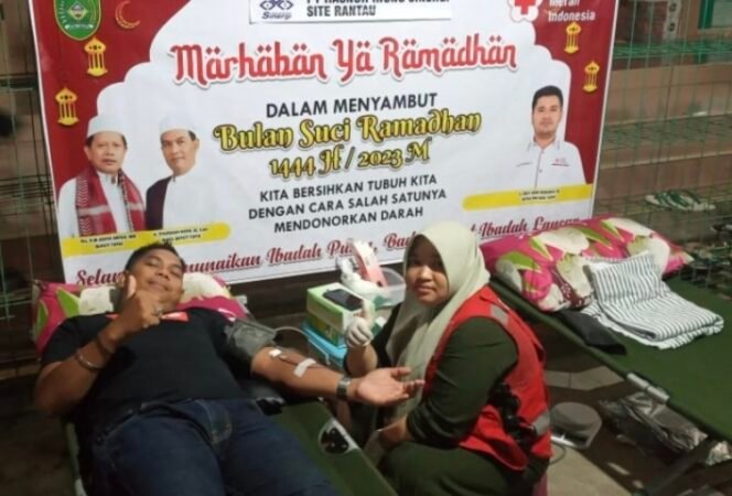 
					Petik Berkat Ramadhan, PMI dan Hasnur Gelar Donor Darah