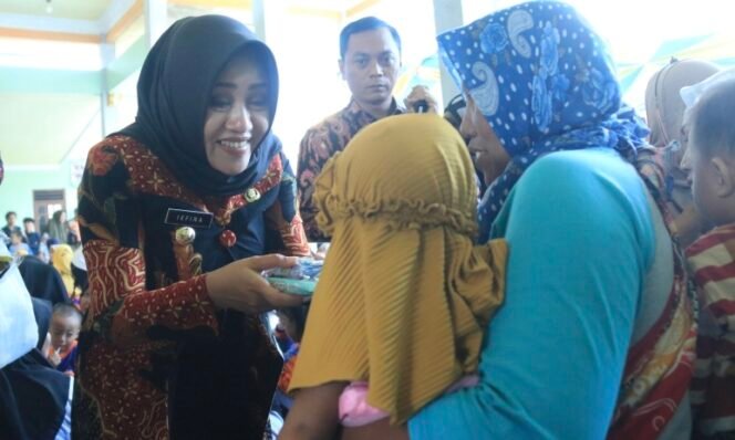 
					Bupati Mojokerto Turun Langsung Jalankan Program SEHATI, Agar Angka Stunting Makin Turun