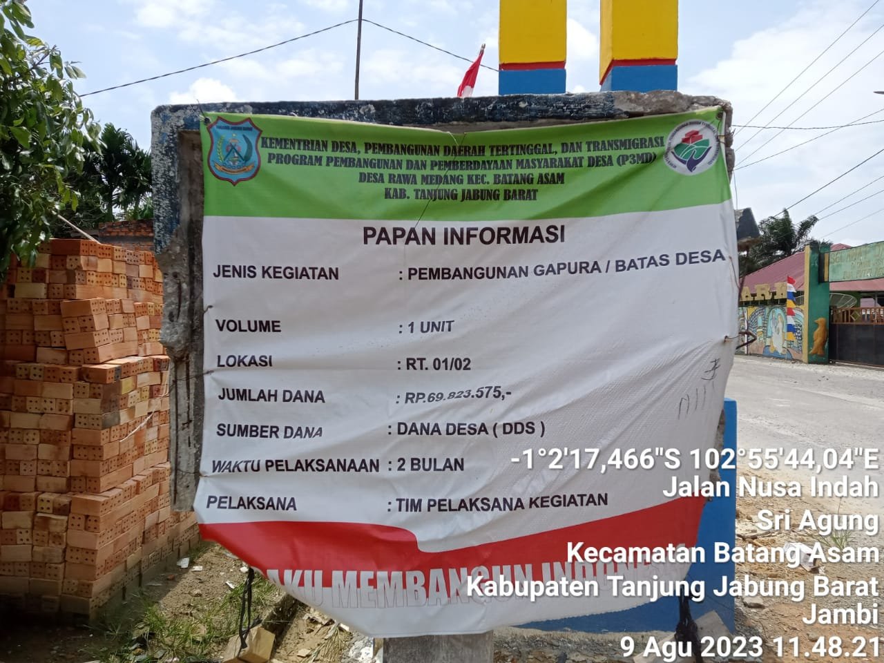Diduga Desa Rawa Medang Kangkangi Permendes dan Larangan Keras Mentri Desa PDTT