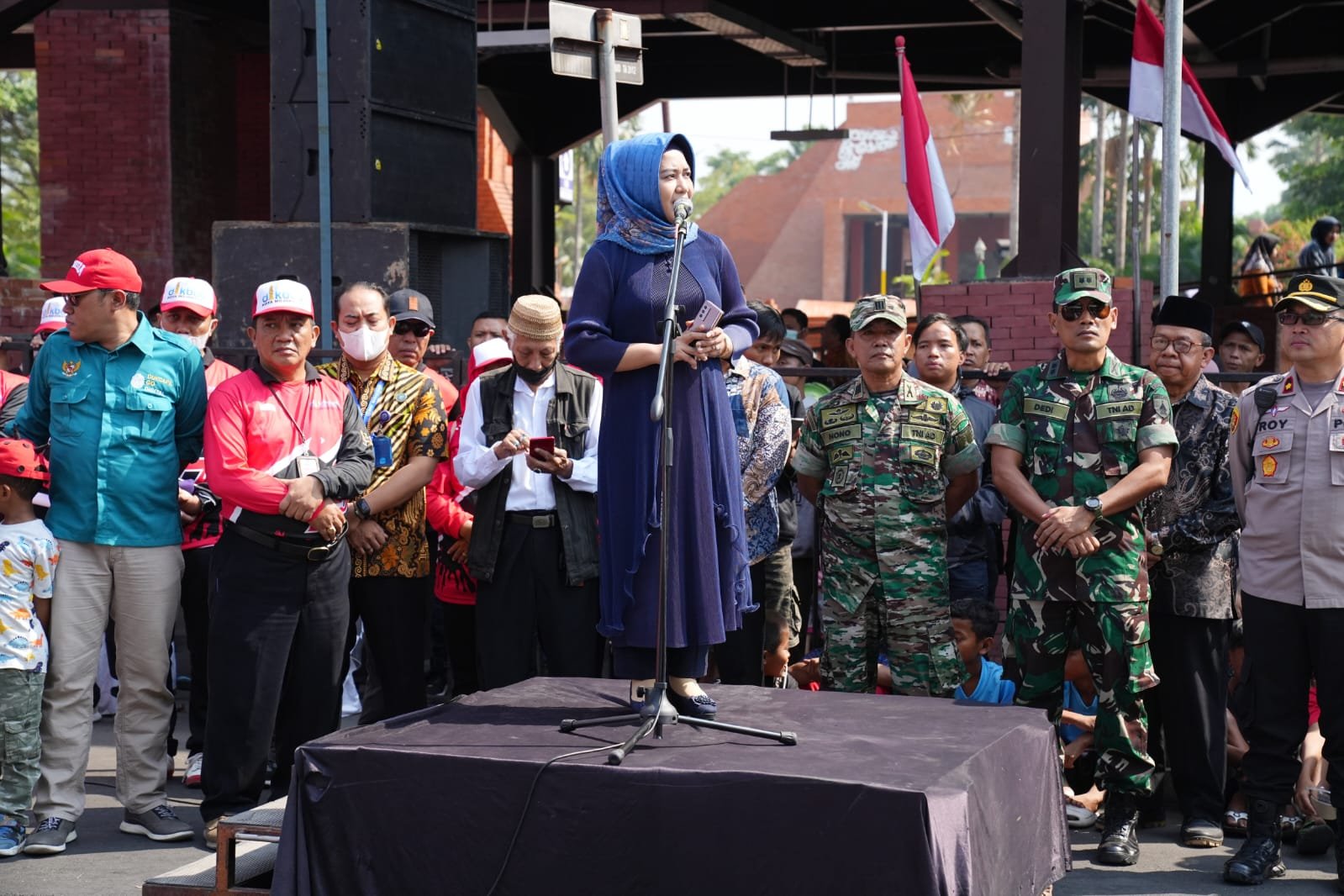 Budiarto Apresiasi Gerak Jalan Tematik Kota Mojokerto