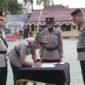 Polres Tapin Sertijab Unit Anggotanya Dalam Upacara