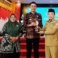 Pj Bupati muaro jambi Terima pengharagaan KLA Tahun 2023 dengan katagori Pratama