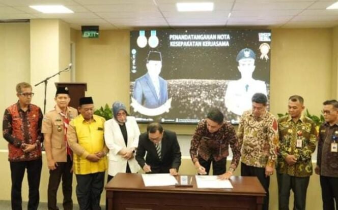 
					Pemerintah Kabupaten Muaro Jambi  Menandatangani Nota Kesepahaman Bersama MOU Dengan UIN Jambi