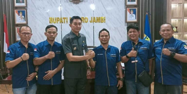 Pj Bupati Muaro Jambi Menerima Audiensi Karang Taruna Kabupaten Muaro Jambi