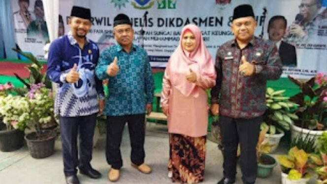 
					Sekda Muaro Jambi Bersama Robin Sirait Menghadiri Rapat Kerja Wilayah Pendidikan Dasar Menengah (RAKERWIL DIKDASMEN)