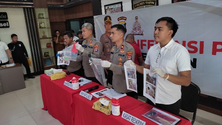 Satu Warga Lokpaikat Diperiksa Polres Tapin Atas Sebab Karhutla Di Tapin
