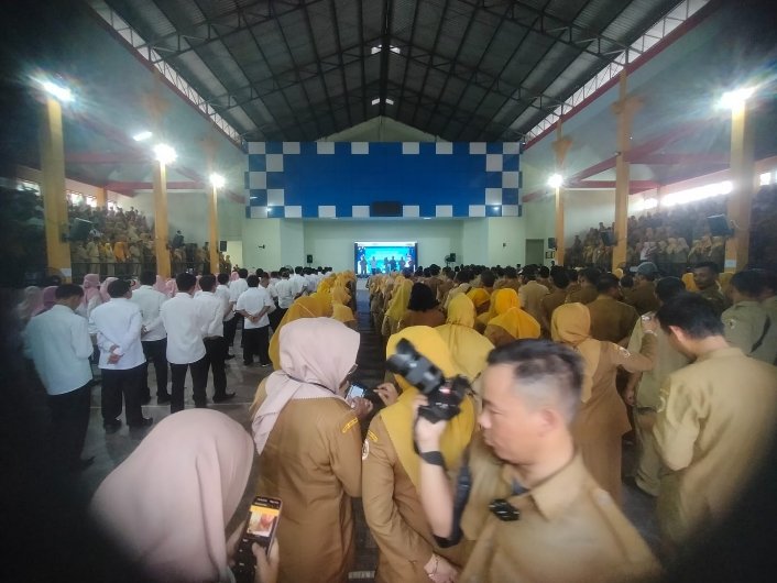 4.597 Guru di Kabupaten Mojokerto Ucapkan Ikrar Netralitas Pemilu 2024