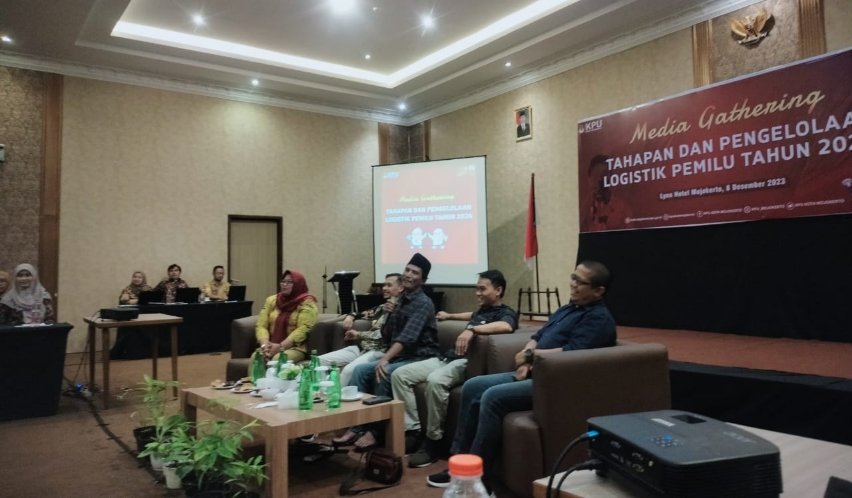 KPU Kota Mojokerto Adakan Gathering Media, Butuh 2758 KPPS, Ini Syaratnya