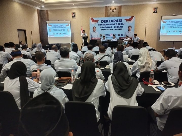 TKD Prabu Kabupaten Mojokerto Dideklarasikan, Yakin Menang