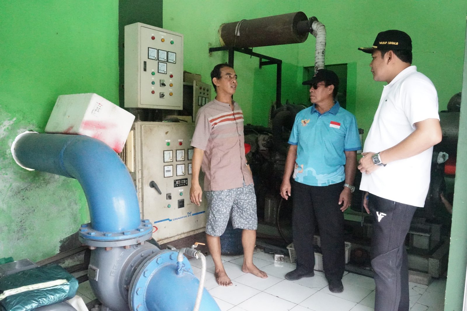 Wabup Subandi pastikan Rumah Pompa Berfungsi Saat Musim Penghujan
