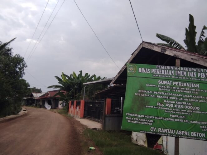 
					Warga Lorong Bupati Senang Jalan Mereka Diperbaiki