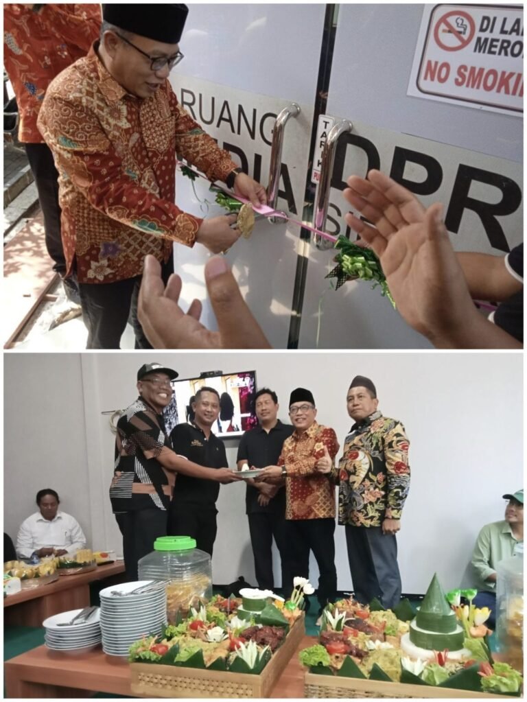 Resmikan Gedung Media Center Suatu Bentuk Sinergitas Peduli Terhadap Awak Media