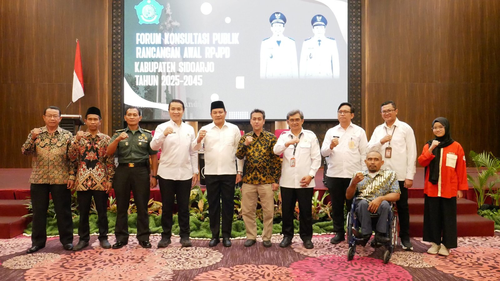 Susun RPJPD 2025-2045, Wabup Sidoarjo Ajak Seluruh Elemen Untuk Pembangunan Sidoarjo