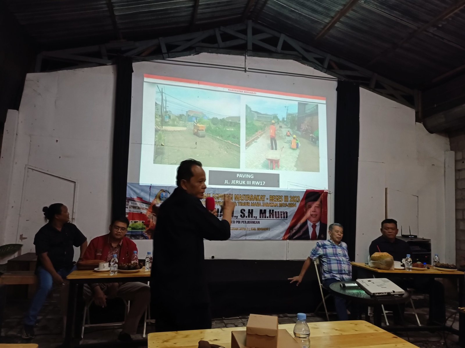 Penyerapan Aspirasi Masyarakat Reses III 2023, di Desa Wage Kecamatan Taman Sidoarjo