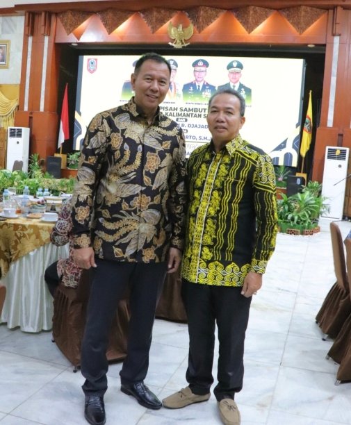 Pj.Bupati Tapin Hadiri Acara Pisah Sambut Bapak Kapolda Kalsel