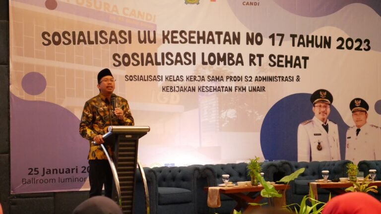 Menuju Future Governance 5.0, Bupati Gus Muhdlor Ajak 31 RS Dukung Lomba RT Sehat