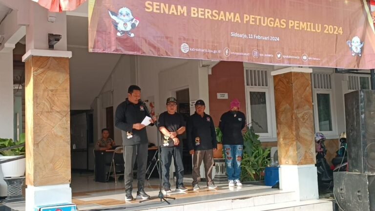 Wabup H. Subandi Meminta Petugas KPPS Menjalankan Tugasnya Dengan Penuh Integritas