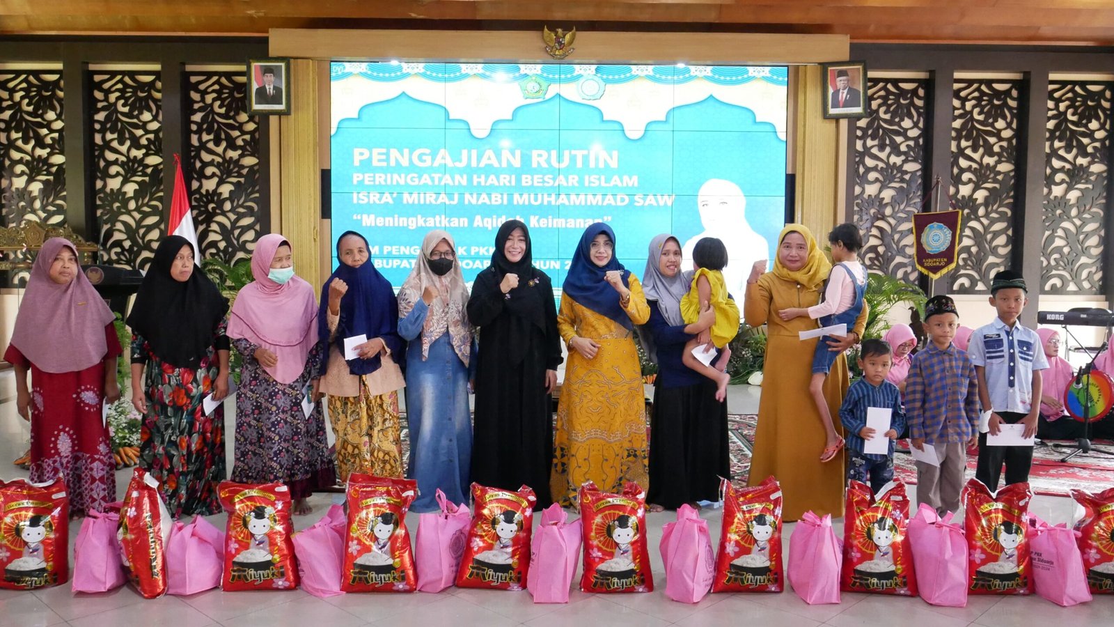 Gelar Pengajian Rutin, Anggota PKK Kabupaten Sidoarjo Diasah Tingkatkan Iman