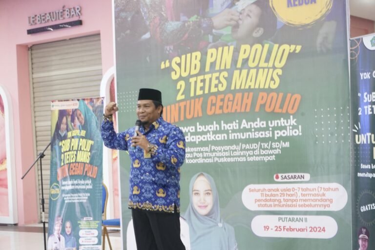 Gelar Sub PIN Polio putaran kedua, Pemkab Sidoarjo targetkan Sidoarjo Bebas Polio