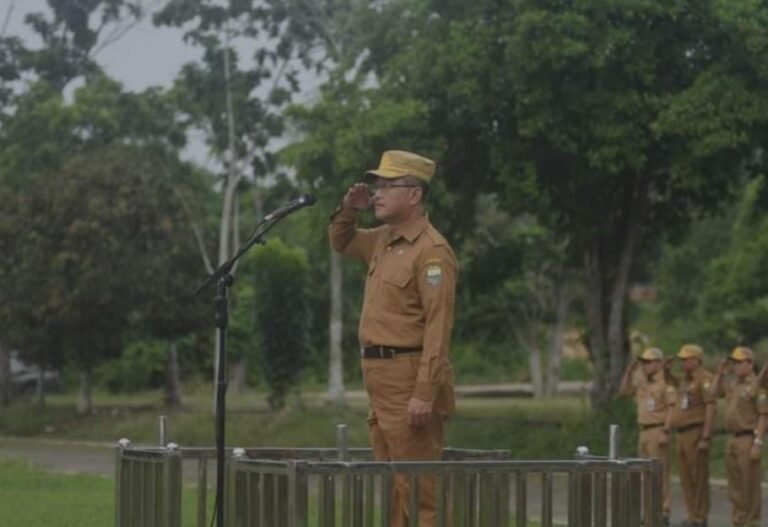 Pemerintah Kabupaten Muaro Jambi Menggelar Apel Memasuki Bulan Februari 2024