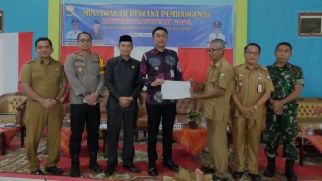 
					Ahmad Haikal Wakil Ketua DPRD Kabupaten Muaro Jambi Menghadiri Musrenbang Kecamatan Mestong Tahun 2024