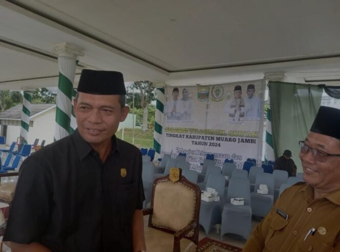 
					Waka II DPRD Muaro Jambi Ahmad Haikal Menghadiri Pembukaan STQ Tingkat Kabupaten Muaro Jambi
