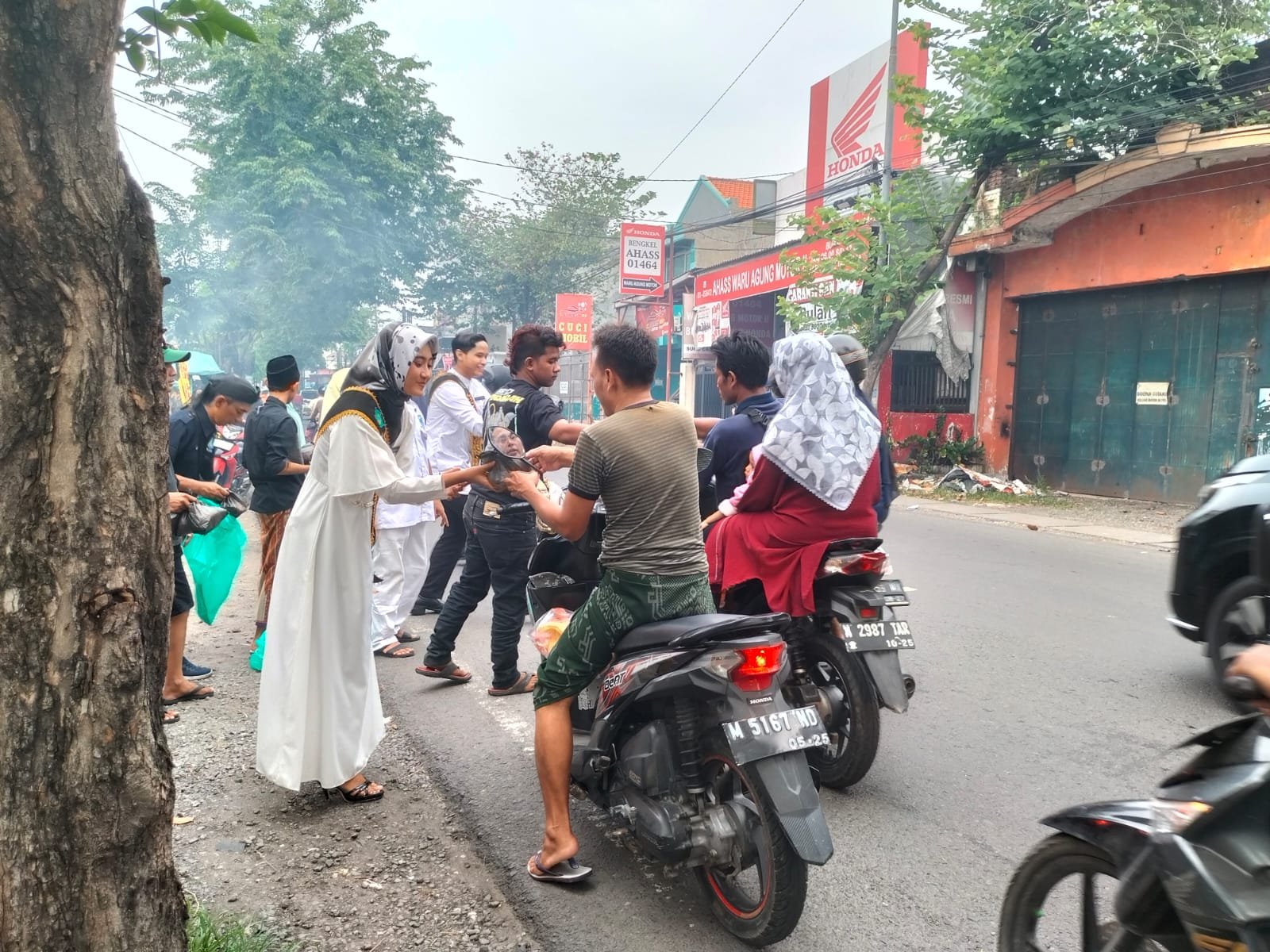 Yayasan PP. Al Kholiqi Rehabilitasi Pecandu Narkoba Bersama Dengan BNN Sidoarjo Berbagi 1000 Takjil