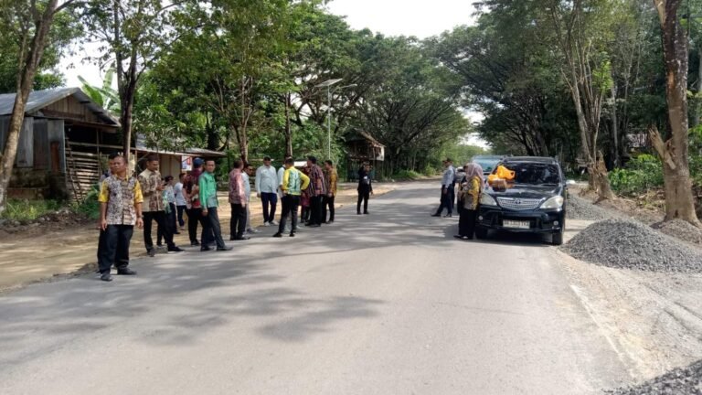 Dinas PUPR Provinsi Pantau Pembangunan Jalan By Pass - Binderang