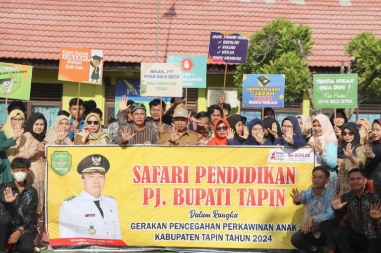 Pj Bupati Tapin Safari Pendidikan Ke SMK Negeri 1 Tapin