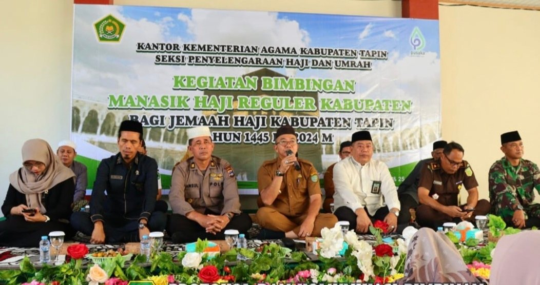 PJ Bupati Buka Kegiatan Manasik Haji Reguler 1445 H