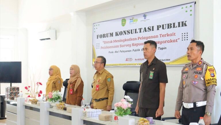 Forum Konsultasi Publik Survey Kepuasan Pelanggan