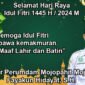 Fayakun Hidayat, S.H Direktur Perumdam Mojopahit Mojokerto Mengucapkan Selamat Hari Raya Idul Fitri 1445 H / 2024 M