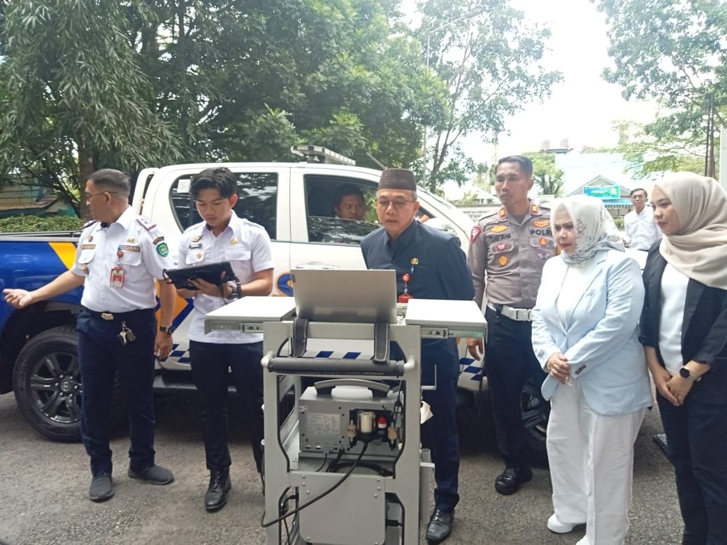 Tapin Terapkan Uji KIR Kendaraan di Buka Pj Bupati Syarifuddin