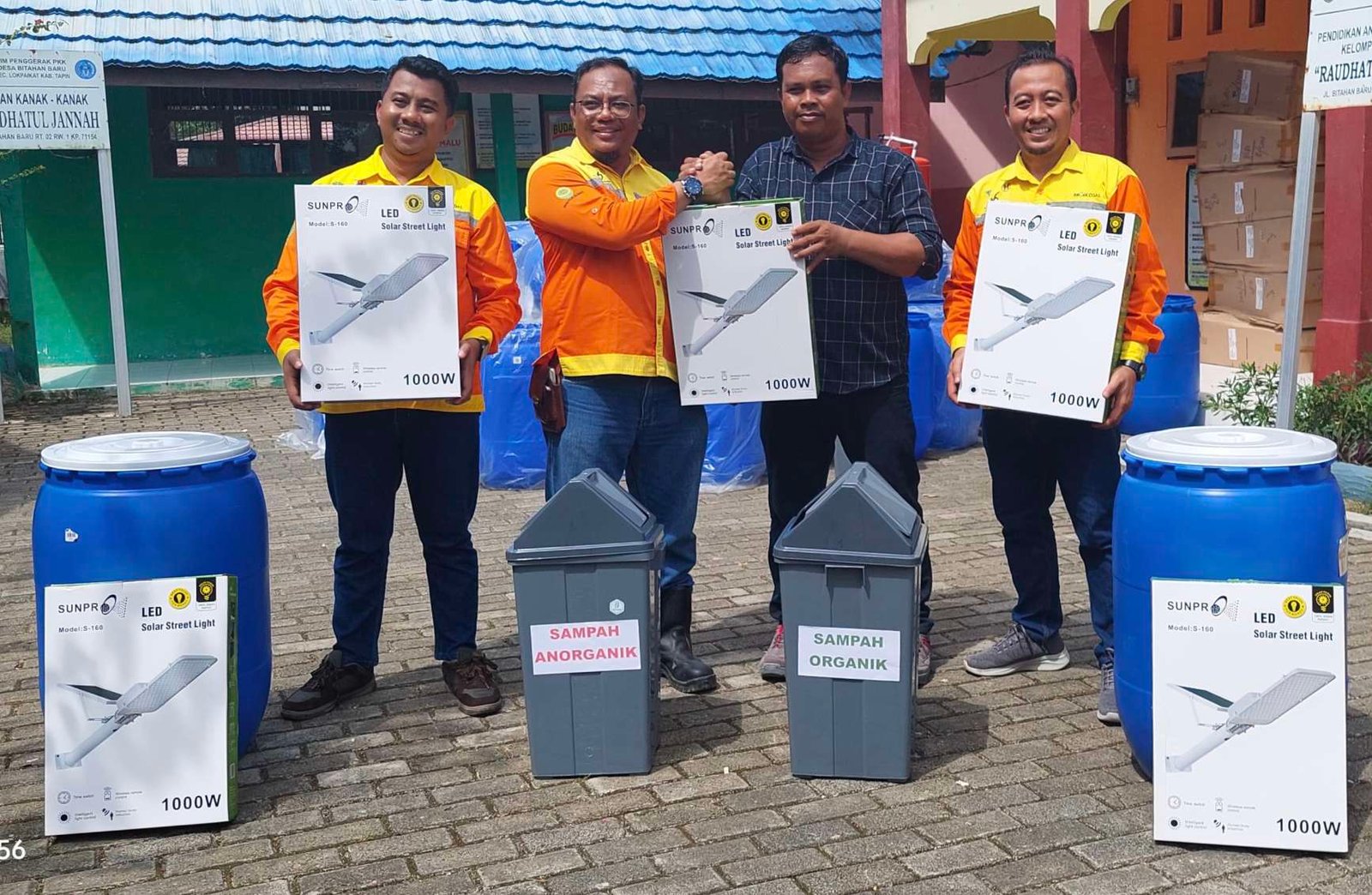 Desa Bitahan Baru Mendapatkan Bantuan Mitigasi Perubahan Iklim