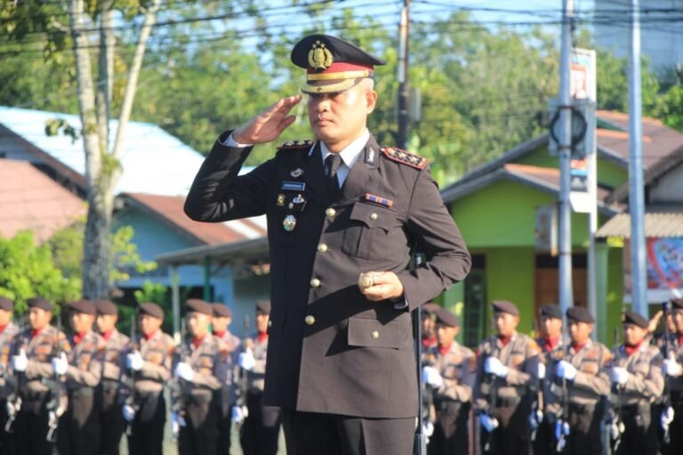 Polres Tapin Peringati Hari Lahir Pancasila 1 Juni Dengan Upacara