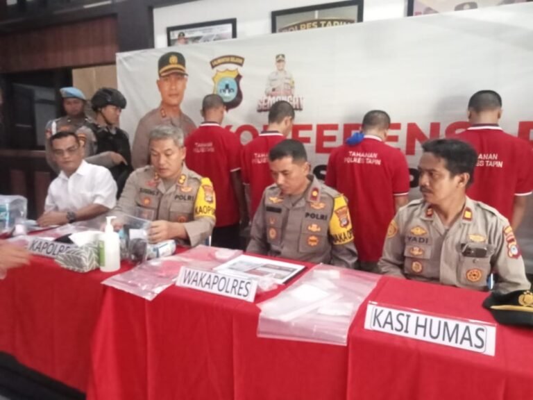 Resnarkoba Res Tapin Berhasil Ungkap Peredaran Sabu Supir Tambang Di Binuang