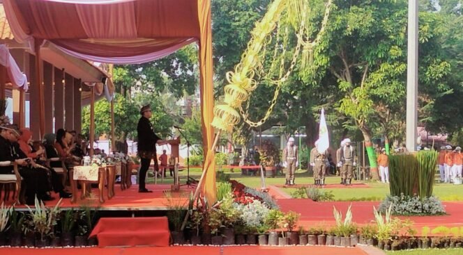 
					Digelar Berbahasa Jawa, Unik Upacara Hari Jadi ke-106 Kota Mojokerto Berbahasa Jawa, Inilah Acara Seru HUT 