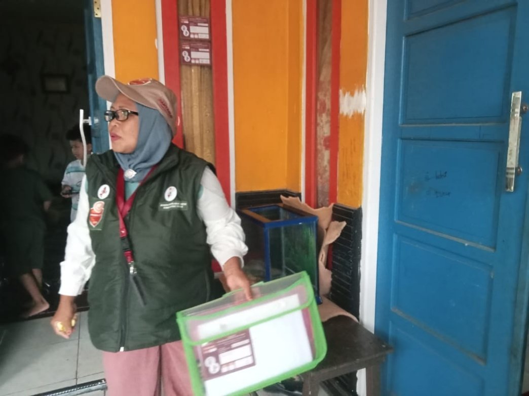 Patarlih Coklit Simbolis Pertama Ke Rumah PJ.Bupati Tapin