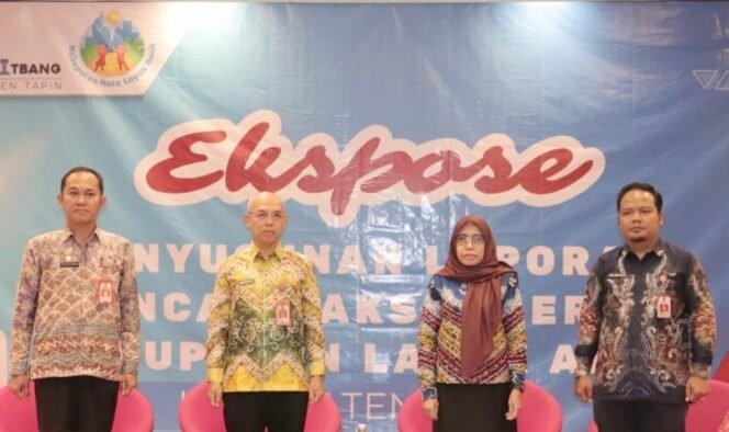 
					Ekspose Penyusunan Laporan RAD dan KLA Dibuka Sekda Tapin