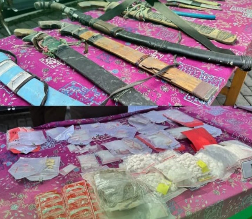 Kejaksaan Negeri Tapin Musnahkan Barang Bukti dan Barang Rampasan